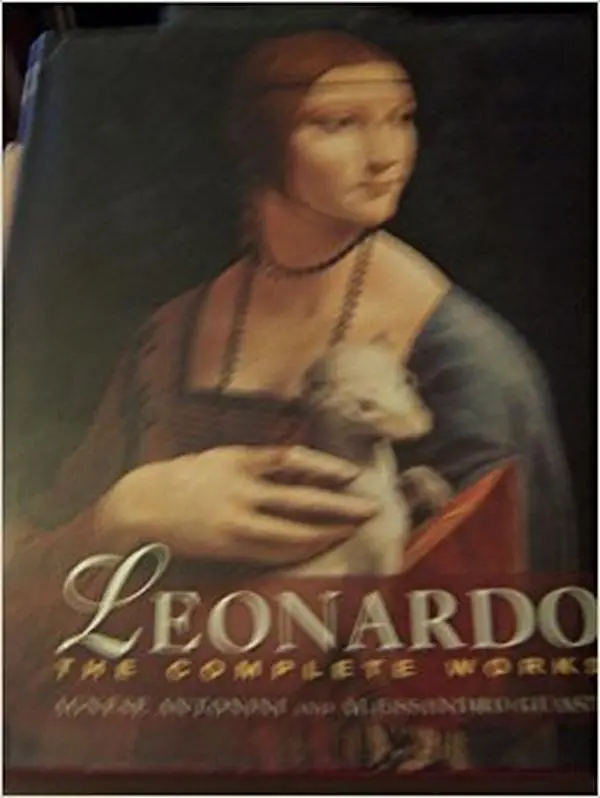 Used Barnes & Noble Hard Cover Book - Complete Works of Leonardo da Vinci by Agnese Antonini, Alessandro Guasti, English Edition, 2.05 lbs