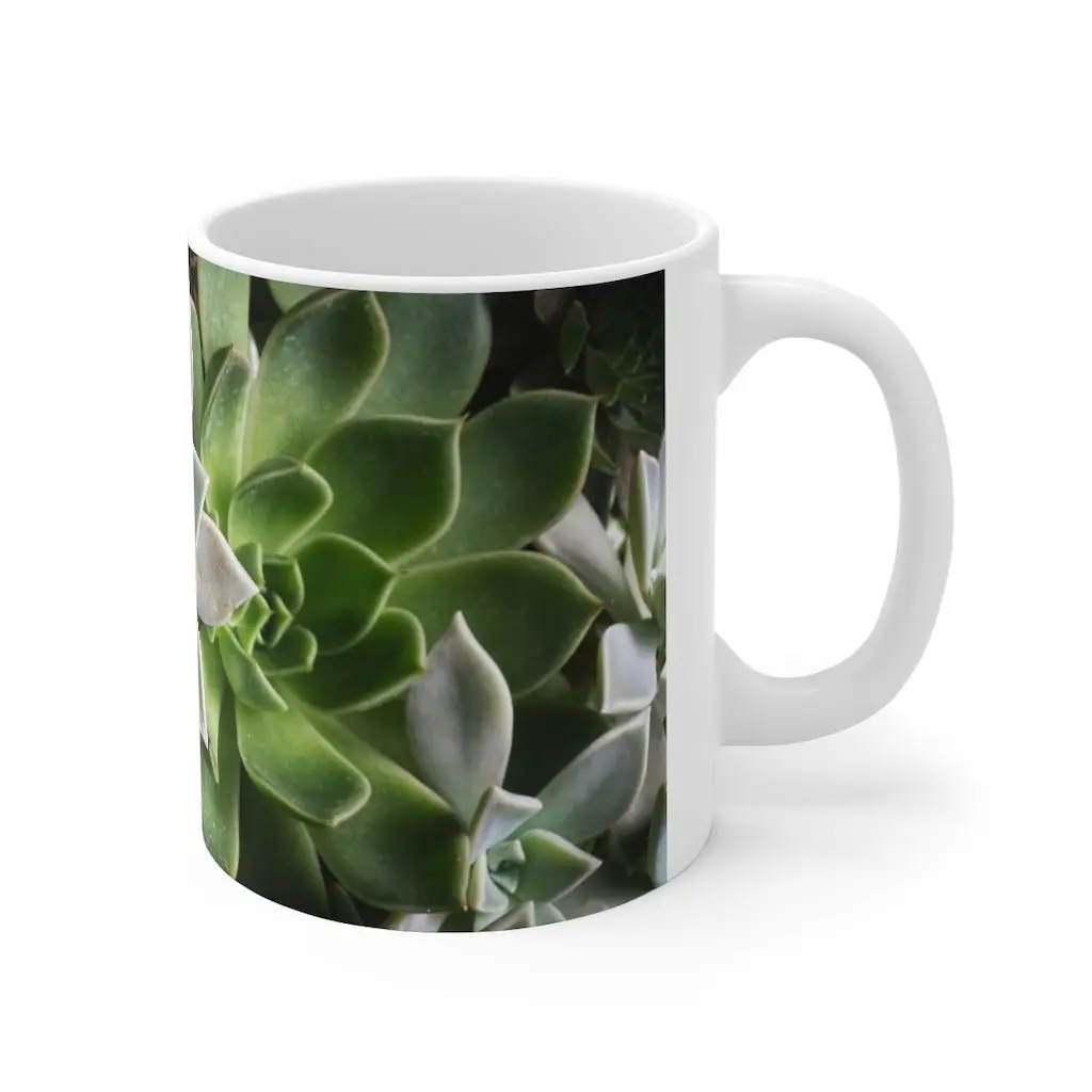 Succulent Array - Mug 11oz