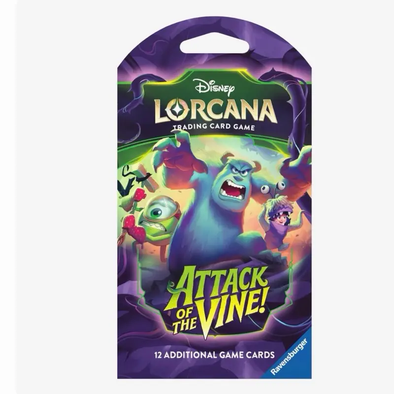 Disney Lorcana: Attack of the Vine Trading Card Game Booster Pack