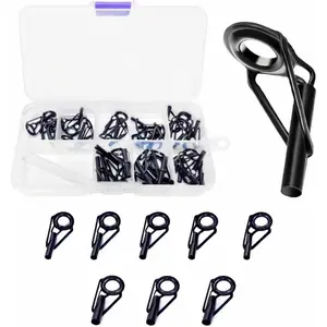 Fishing Rod Tip Repair Kit - Includes Eyelet Replacements & Tools