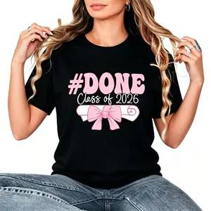 Unisex Class of 2026 Graduation Hoodie Featuring a Senior Bowknot Long Sleeve Cozy and Cute Design