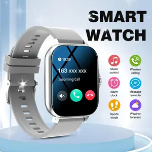 1.83 Inch HD Touchscreen Smartwatch, Wireless Calling & Sms Alerts, Music Control, Sport Modes, Unisex Digital Watch