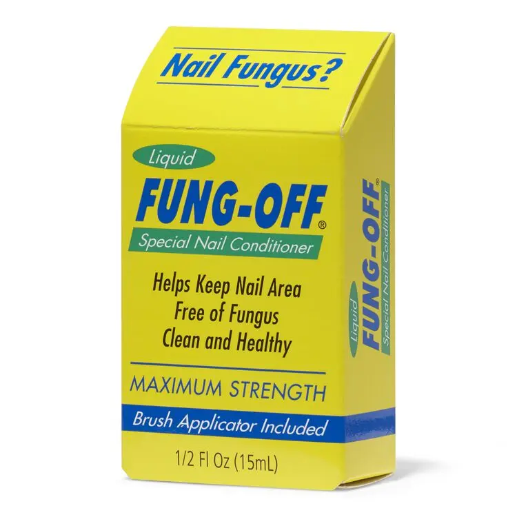Fung Off Maximum Strength Thymol-Based Acrylic Nail Care Liquid Conditioner, Fungi-Preventing Treatment