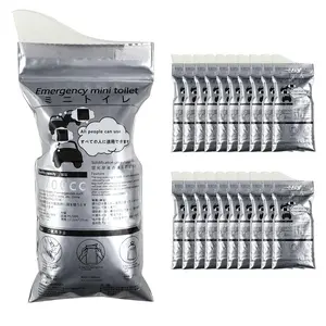 Moodooy Disposable Emergency Urinal Bag, Portable Camping Pee Bags, Travel Pee Bags, Traffic Jam Urine Bag, Portable Travel Toilet, Vomit Bags for Men Women Kids