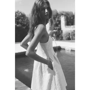 H&M Jacquard-weave strappy dress