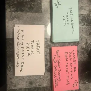 The Real ASF Oracle Tarot Deck - The Answers & Timing for Perfect Readings by The Answers 18+