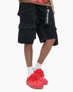 Static Jorts Black Washed