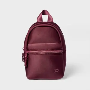 Neoprene Mini Backpack - Maroon