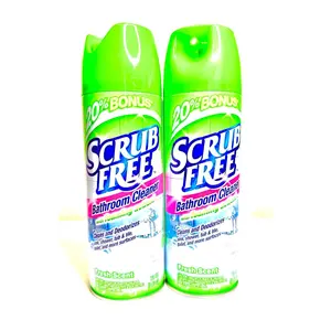 Scrub Free Bathroom Cleaner with Foaming Action (2 pack)