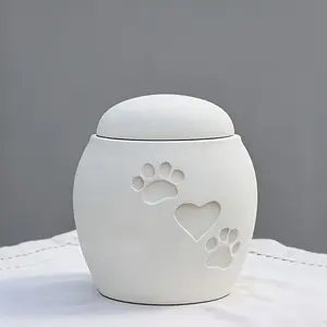 Pet Urn Memorial Keepsake Jar, Cat and Dog Ashes Storage Box, Memorial Ornament, Pet Hair and Tooth Keepsake Burial Supplies