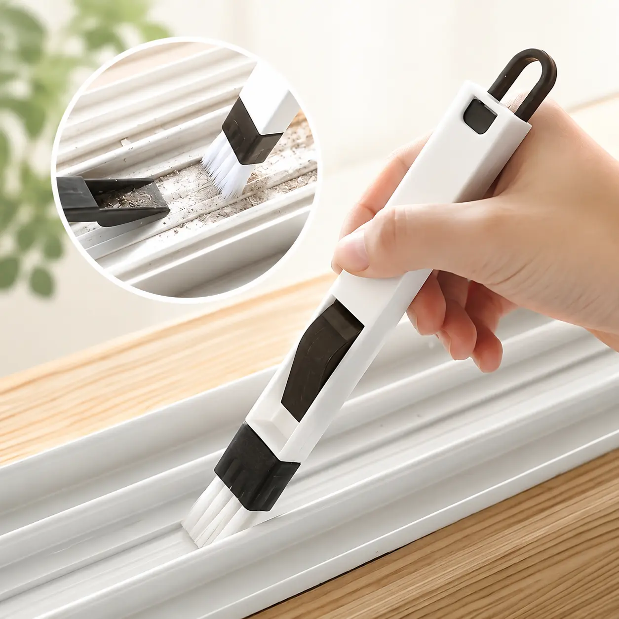 All-in-1 Lightweight Plastic Handheld Cleaning Tool - Easy Dusting, Floor Cleaning for Home, Car