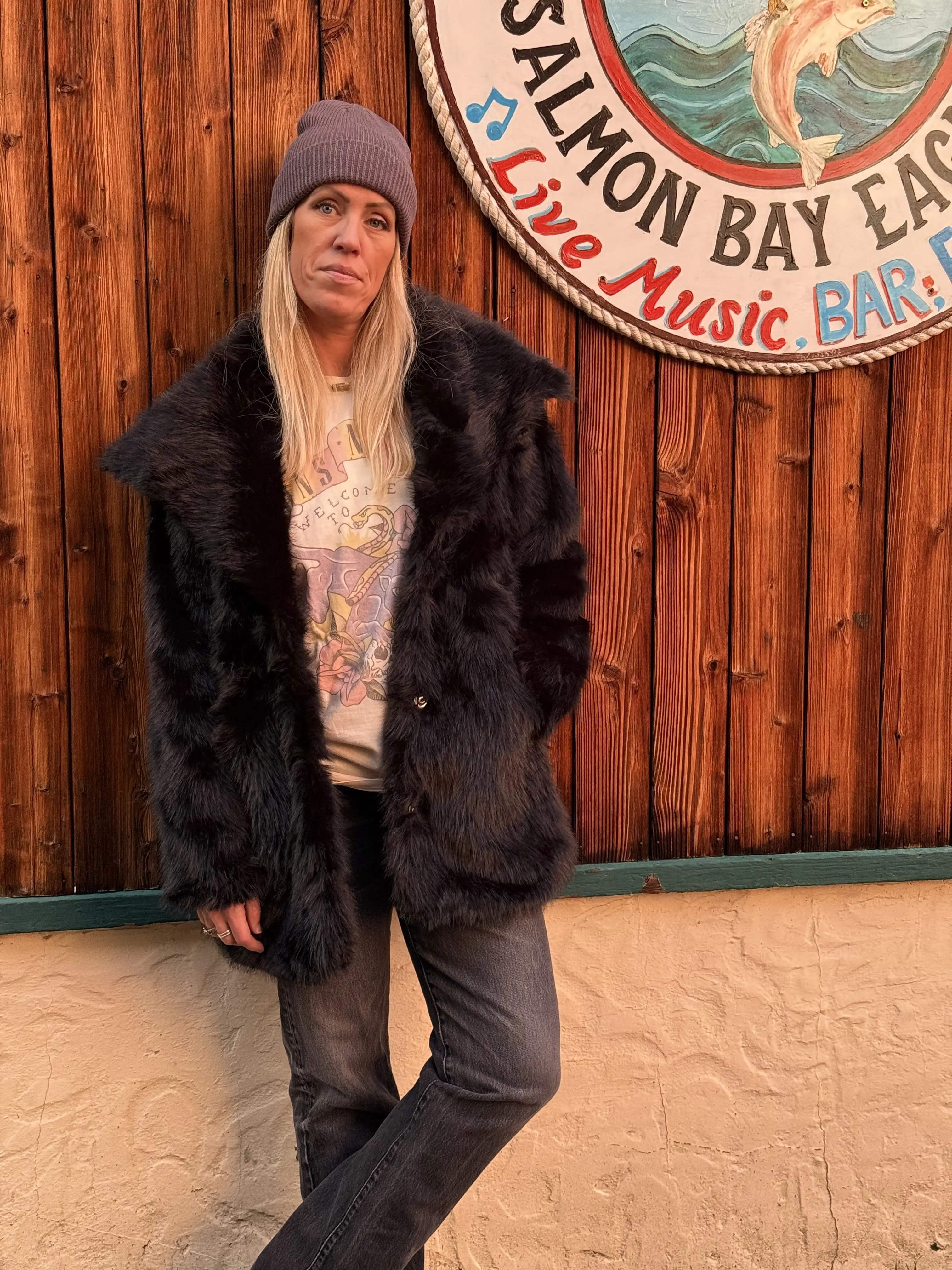 After Midnight Faux Fur Jacket