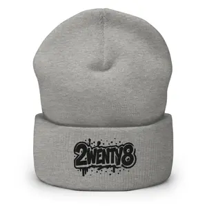 2wenty8 "Drip" Embroidered Cuffed Beanie