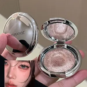 Clear Diamond Highlighter Cream, Radiant, Shimmering eye highlighter, Pottery Texture, Smooth Application, Multi-Use for Face, Eyes, Nose, Under Eye, Long-Lasting, Party Ready
