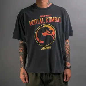 Mortal Kombat II Retro Vintage Style Gift for Fans T Shirt