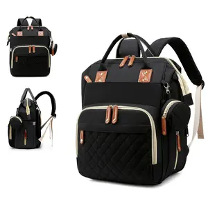 Large Capacity Mommy Bag, Multifunctional Portable Maternity Shoulder Bag, Lightweight Baby Diaper Bag with Multiple Compartments, Travel Diaper Tote