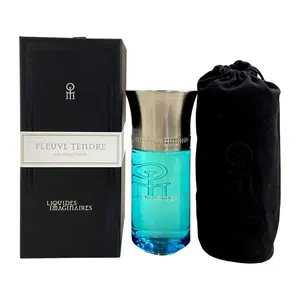 Liquides Imaginaires Fleuve Tendre Unisex EDP Perfume Spray - 3.4 fl oz, Cardamom & Mandarin Fragrance Scent Blend, Spicy Woody Fragrance, New in Box
