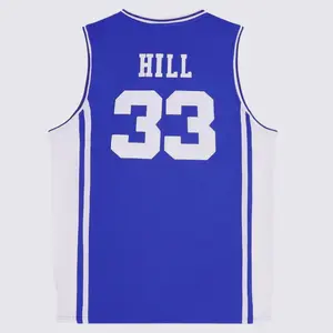 Hill Duke Basketball Jersey College School Basketball Reprint Basketball Jersey ALL OVER PRINT
