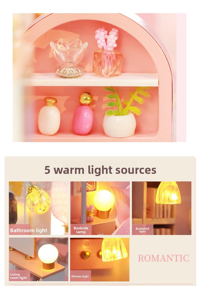 DIY Creative Attic Cabin — "Midsummer Moments": A 3D Assembly Model. This makes for an excellent birthday or holiday gift, as well as an ideal choice for crafting enthusiasts.