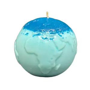 Earth Candle - Novelty Candle with Randomly Selected Color - Unique and Unspecified Brand Product