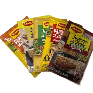 Maggi Papelitos Sazonadores. Try all 6 delicious flavors . Easily season all your favorite foods !
