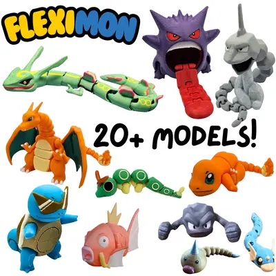 Fleximon Pokemon Figures Blind Bag TikTok Shop
