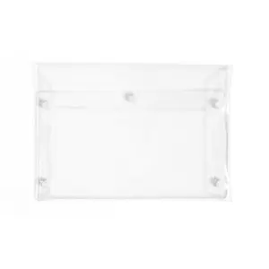 Essentials Pouch | Clear Snaps | Large