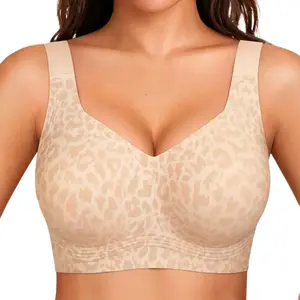 Cloud-Soft Jelly Wireless Bra| Seamless Full Coverage & Invisible Support️ Dream