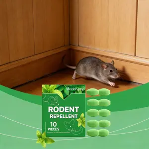 30 Pack Peppermint Oil Repellent Fast Acting All In One Formula Deters Rats Mice Ants Eco Friendly Cost Effective Long Lasting Strong Scent Safe
