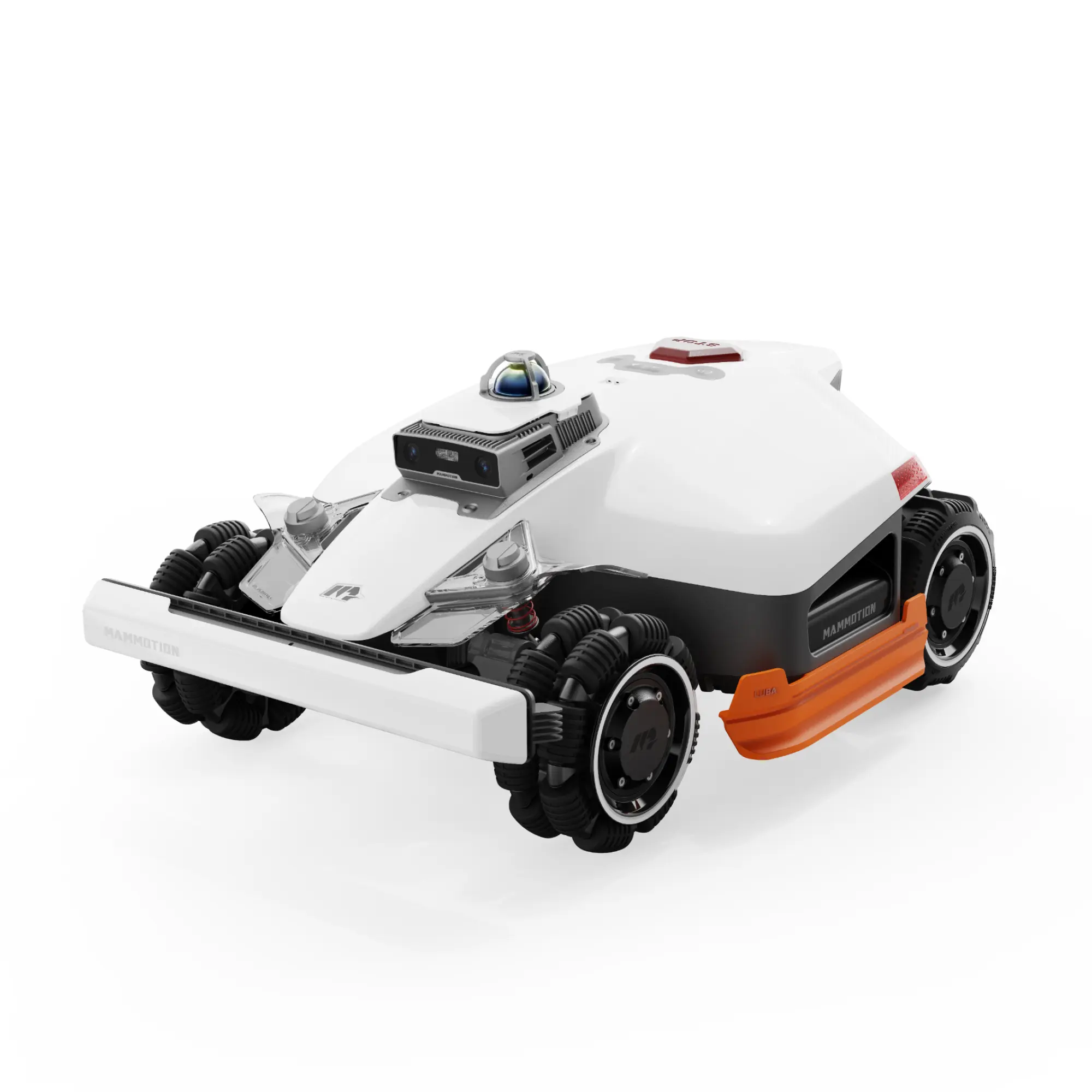 Mammotion LUBA 3 AWD 3000H Robot Lawn Mower,0.75 Acres,360° LiDAR+RTK+AI Vision Tri-Fusion Positioning,2.2-4.0in Cut