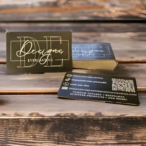 Personalized Engraved Metal Business Cards - Durable & Professional