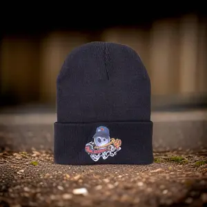 Team Rocket Beanie ( Carbon Black )