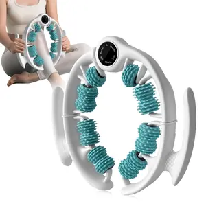 14-Wheel Detachable Massage Roller Multifunctional Manual Tool for Muscle Relaxation Ideal Gift for Foot Neck and Shoulder Relief Perfect for Home Use