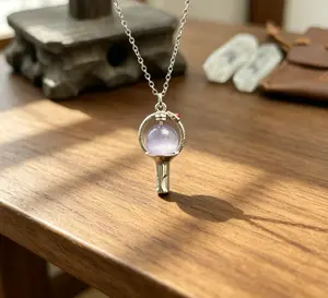 💜   ARMY Inspired Choker |   KPop Light Stick Pendant Necklace |   Cute Collarbone Chain Gift |   summervibes Fan Support Jewelry ✨