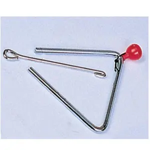 212 MAIN 5 in. Triangle Set with Striker, Percussion Instrument, Kids' Musical Toy for Rhythm Band