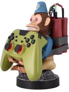 Monkeybomb Soporte para teléfono móvil y mando de juegos Monkeybomb de Call of Duty, de PVC, de 8,5", para  jugadores Phone Smartphone Holder Cellphone Protection Game Stand Protective