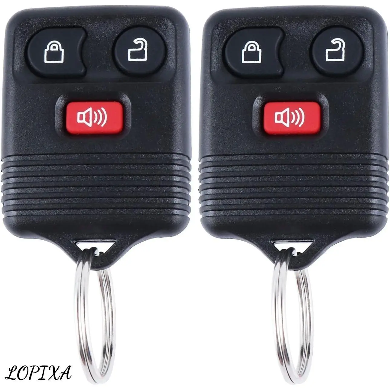 Lopixa Car Keyless Entry Remote Key Fob Replacement for Ford 1998-2016 ...