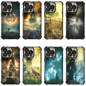 Elden Ring Golden Tree Lands Between Dark Fantasy Game Phone Case, Shockproof Hard Cover for iPhone 17, 16, 15, 14, 13, 12, 11, Pro, Pro Max, Plus | Compatible with Samsung Galaxy S23, S24, S25, S26, Plus, Ultra, Perfect Christmas Halloween Birthday Thank