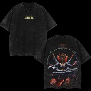 Sorcerer Supreme Strange Menswear Gift for Movie Fans Top Apparel Classic Oversized Seamless Simple Straight Man Designer Shirts Men's Regular Fit Floral Print Tee Heavyweight Cotton T-Shirts Featuring Epic Panther Design Retro Oversized Cotton