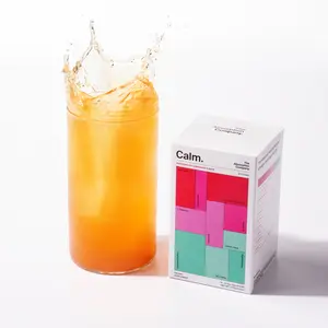 Calm - Calming Drink Stick Supplement - Magnesium, Ashwagandha, L-Theanine, Saffron