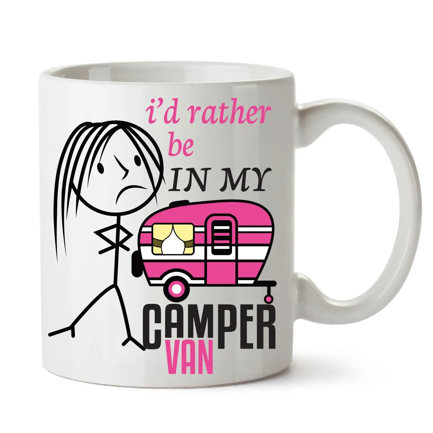 Funny Mugs - Novelty Mug Tea Coffee Cup Gifts For Men Women - Campervan. Gift Mug for Birthday Fathers Day Mother Day Halloween Christmas