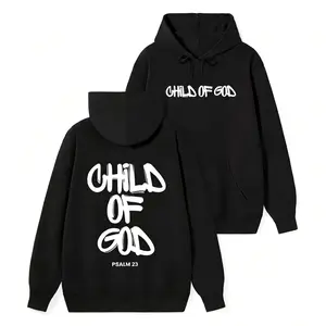 Child Of God 2 Sided Hoodie/T-Shirt, For Men/Women - Unisex Style, Pullover unisex hoodie Womenswear Sweatshirts Tops