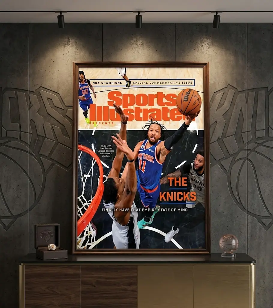 New York Knicks 2026 NBA Champions Sports Poster - No Frame, Championship Team Poster, Basketball Fan Decor, Knicks Finals