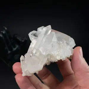 Tabular Faden Quartz & Prismatic Quartz Crystal Cluster