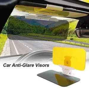 Professional Grade Car Sun Visor Ultimate Glare Reduction 99% UV Protection Polarized Day Night Sunshade Universal Fit for All Cars Models
