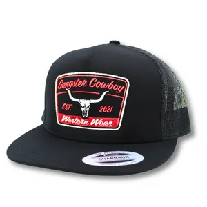Western Wear - Black and Red. Gangster Cowboy Official Product