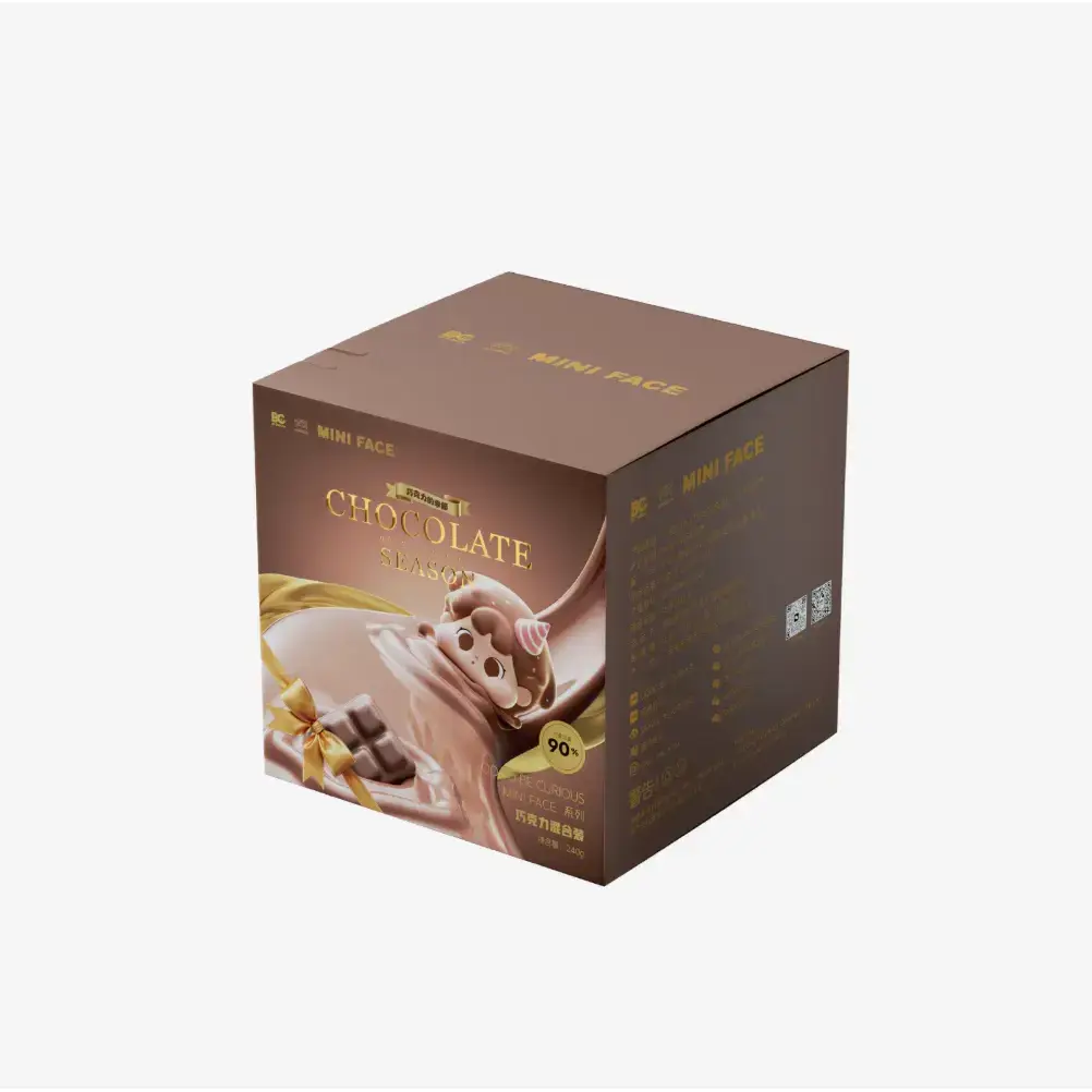 1726. QOQO MINI FACE Choco Season Series Beans Blind Box