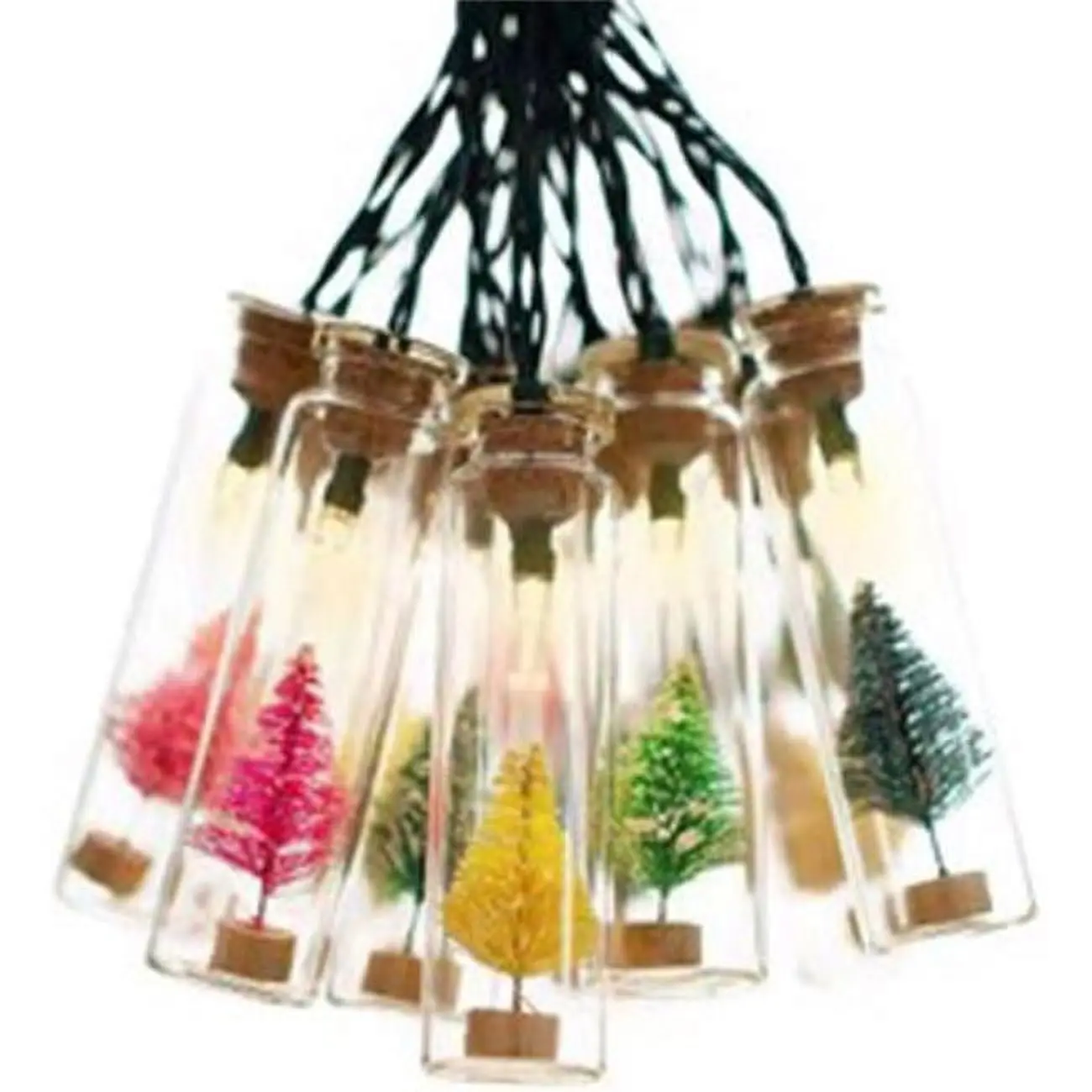 212 MAIN Sienna LED String Lights - 3 ft, Warm White, 10-Count Battery-Operated String Lights with LED Bulbs, Indoor Decor, Birthday Decor, Anniversary Gift, Festive Home Supplies Decoration