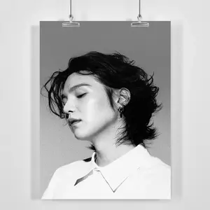 Suga Quiet Charisma Wall Art Vintage Black and White Art Posters Funky Aesthetic Canvas Prints Retro Bar Cart Decor for Bar Bedroom