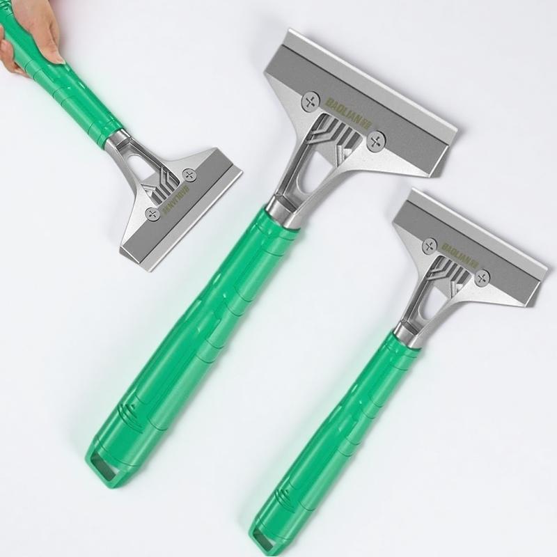 2Pcs Heavy Duty Aluminum Alloy Scraper Tool with SK5 Carbon Steel Blades, Professional 4-Inch Razor Scraper for Floor, Wall, and Glass Cleaning, Ergonomic PVC Padded Handle Paint and Adhesive Remover 2Pcs Heavy Duty Aluminum Alloy Scraper Tool with SK5 Carbon Steel Blades, Professional 4-Inch Razor Scraper for Floor, Wall, and Glass Cleaning, Ergonomic PVC Padded Handle Paint and Adhesive Remover